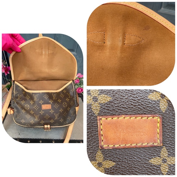 🌟POPULAR 🌟LOUIS VUITTON Saumur 30 Crossbody Bag - Picture 10 of 16